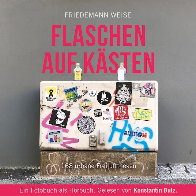 Buchcover für Flaschen auf Kästen - 168 urbane Freilufttheken