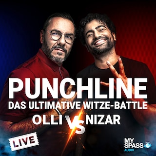 Punchline Live: Das ultimative Witze Battle - Olli vs. Nizar (Live) als Hörbuch