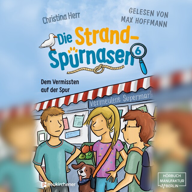 Buchcover für Dem Vermissten auf der Spur - Die Strandspürnasen, Band 6 (ungekürzt)