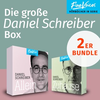 Die große Daniel Schreiber Box - Allein + Zuhause (ungekürzt) als Hörbuch