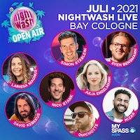 NightWash, Open Air Bay Cologne - Juli 2021 (Live)