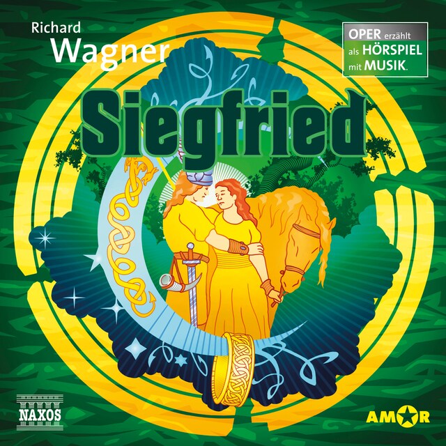 Kirjankansi teokselle Der Ring des Nibelungen - Oper erzählt als Hörspiel mit Musik, Teil 3: Siegfried
