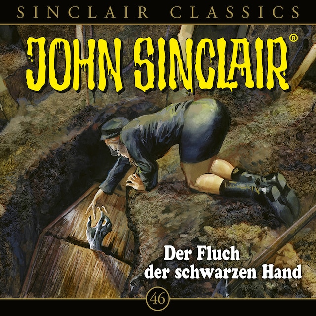 Boekomslag van John Sinclair, Classics, Folge 46: Der Fluch der schwarzen Hand