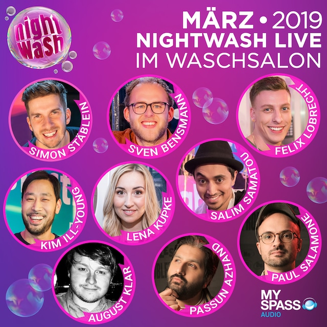 Buchcover für NightWash Live März 2019, März 2019