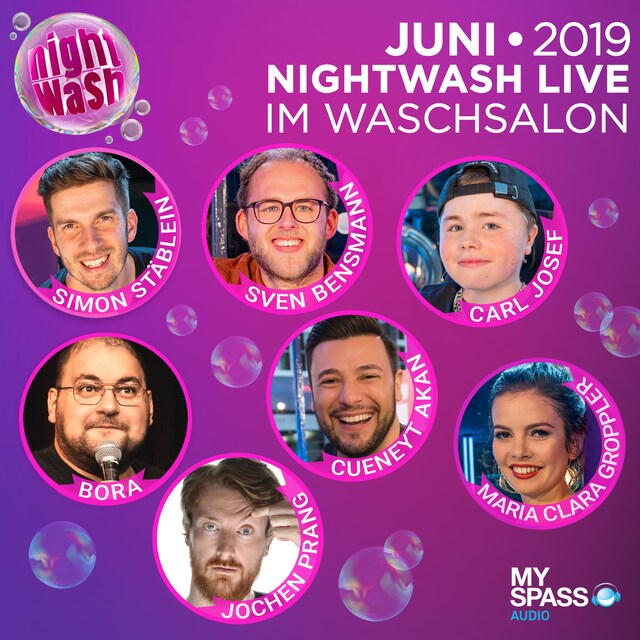 Buchcover für NightWash Live, Juni 2019