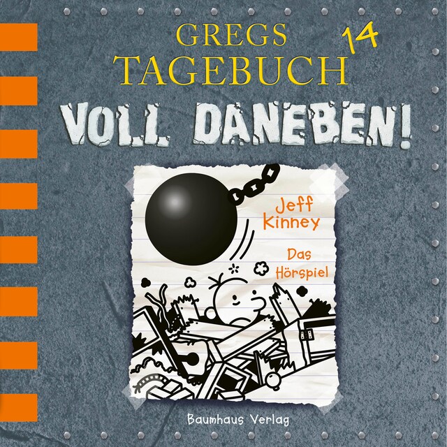 Boekomslag van Gregs Tagebuch, Folge 14: Voll daneben!