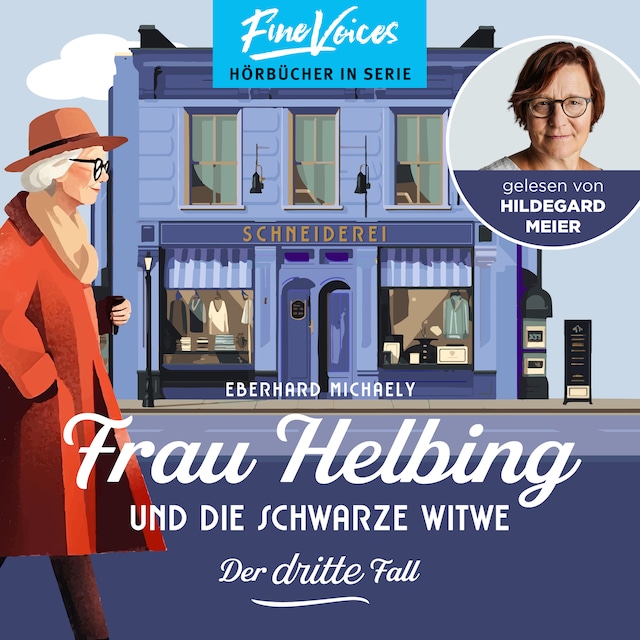 Book cover for Frau Helbing und die schwarze Witwe - Frau Helbing, Band 3 (ungekürzt)