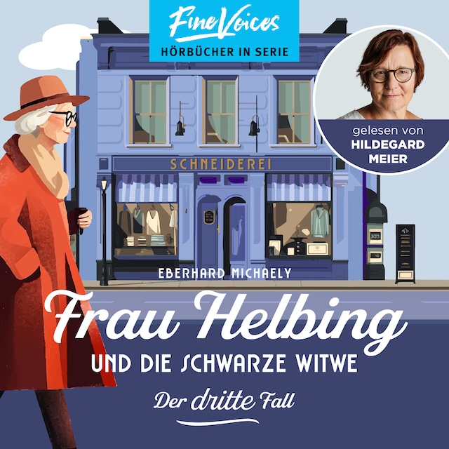 Bokomslag for Frau Helbing und die schwarze Witwe - Frau Helbing, Band 3 (ungekürzt)