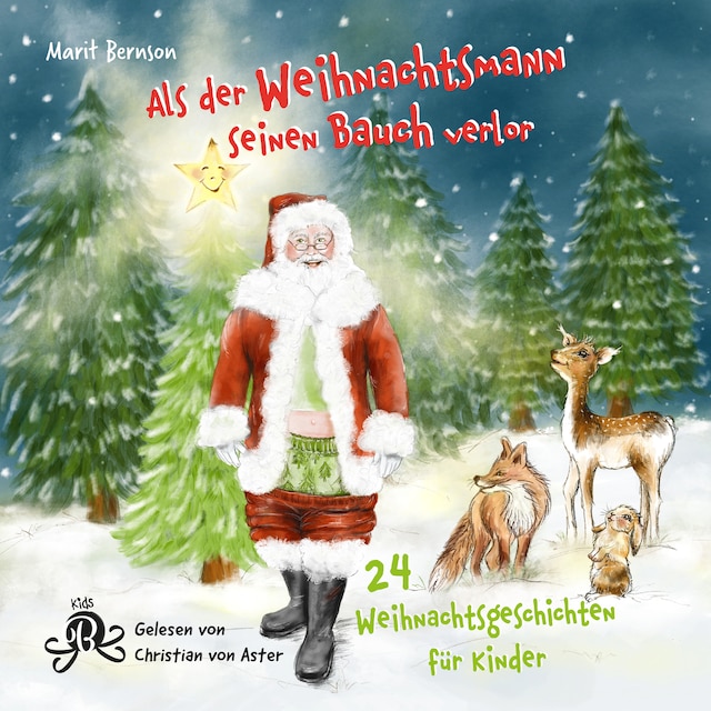 Book cover for Als der Weihnachtsmann seinen Bauch verlor - 24 Weihnachtsgeschichten für Kinder (ungekürzt)