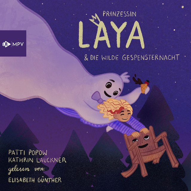 Buchcover für Prinzessin Laya und die wilde Gespensternacht (ungekürzt)