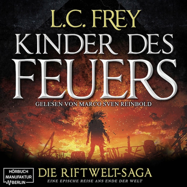 Book cover for Kinder des Feuers - Die Riftwelt-Saga, Band 1 (ungekürzt)