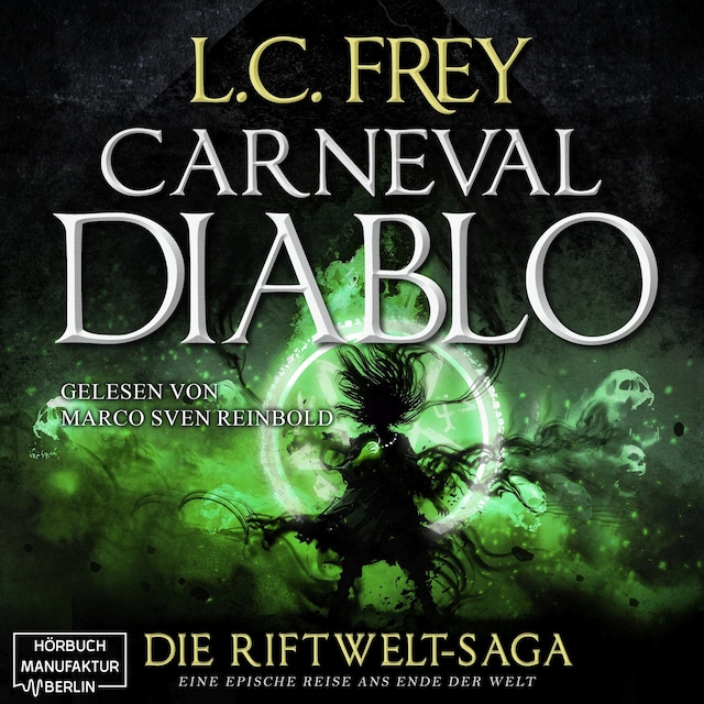 Book cover for Carneval Diablo - Die Riftwelt-Saga, Band 3 (ungekürzt)