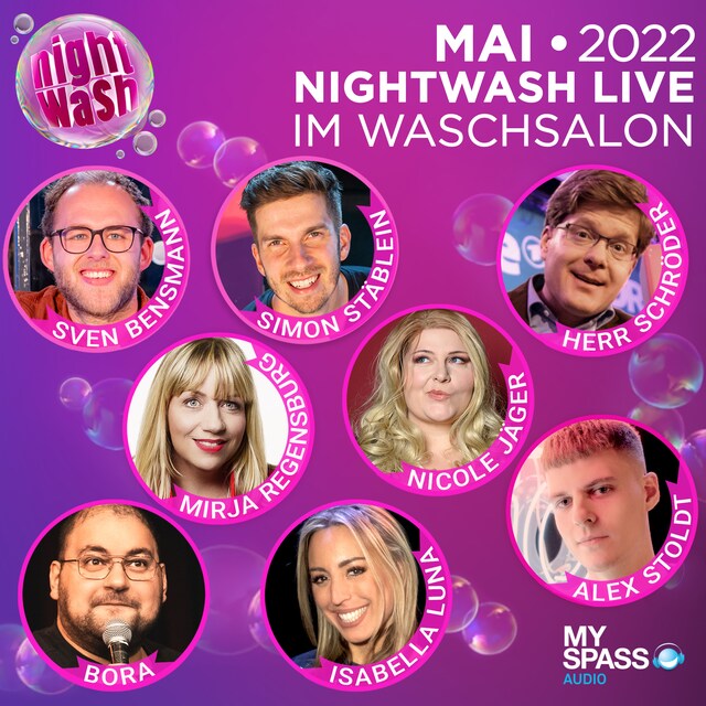 Buchcover für NightWash Live, Mai 2022