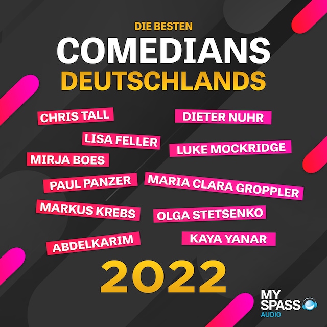 Buchcover für Die besten Comedians Deutschlands - 2022