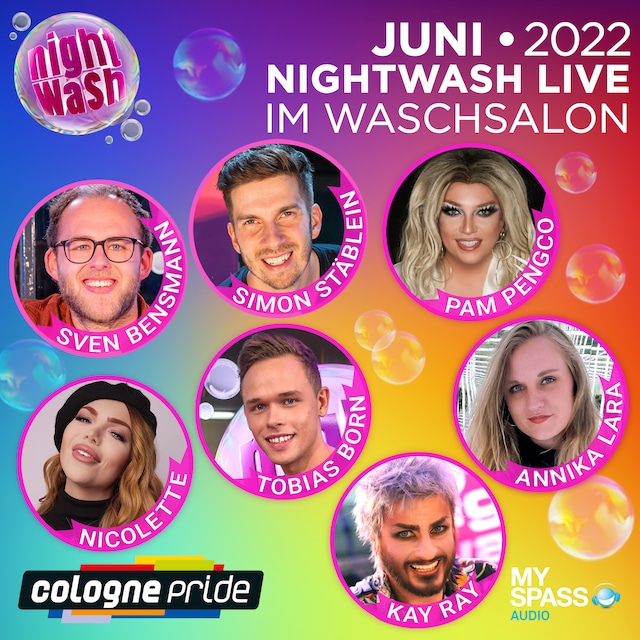 Buchcover für NightWash Live - Cologne Pride Special, Juni 2022