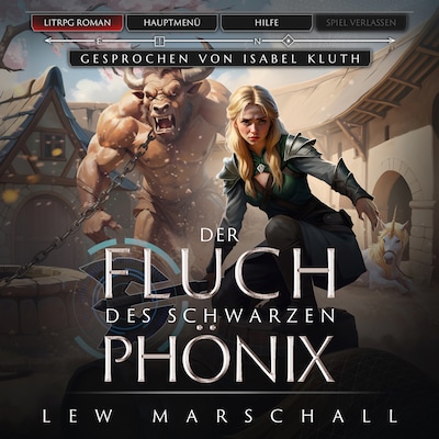 Cover von Der Fluch des schwarzen Phönix - Ein Fantasy-LitRPG-Roman