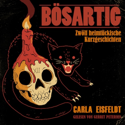 BÖSARTIG - Zwölf heimtückische Kurzgeschichten (ungekürzt) bookCoverFor