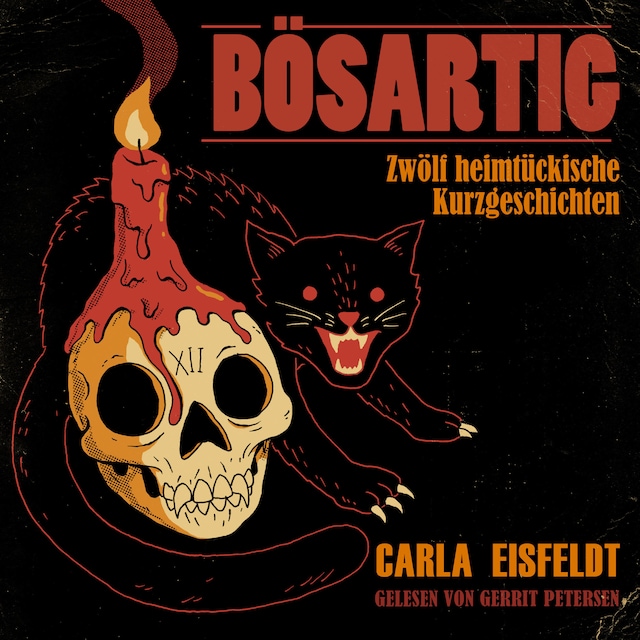 Book cover for BÖSARTIG - Zwölf heimtückische Kurzgeschichten (ungekürzt)