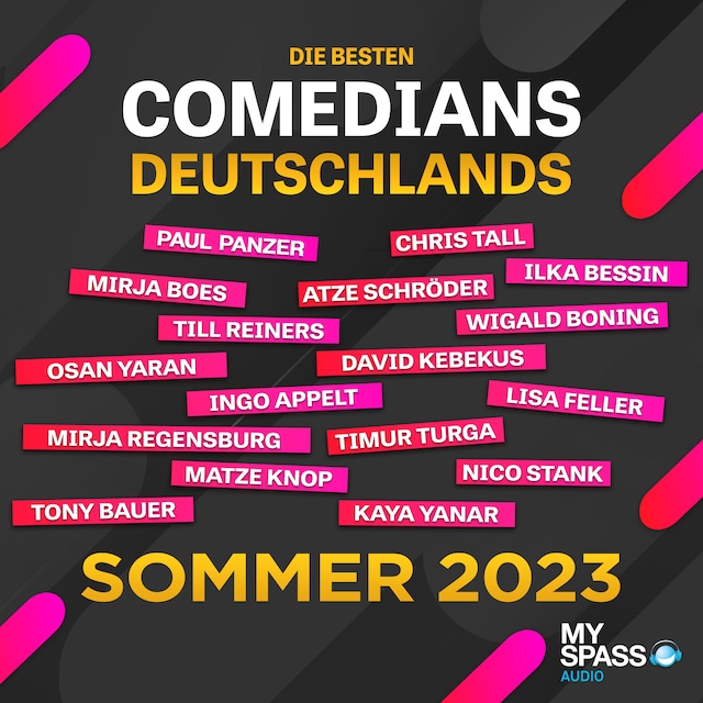 Book cover for Die besten Comedians Deutschlands - Sommer 2023