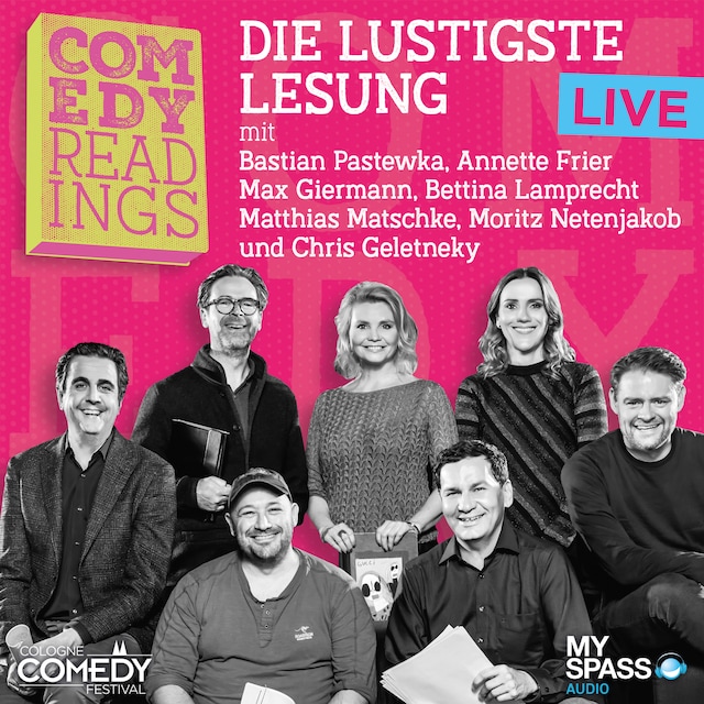 Buchcover für Comedy Readings -Die lustigste Lesung (Live)