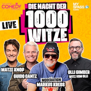 Die Nacht der 1000 Witze als Hörbuch