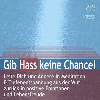 Gib Hass keine Chance - Leite Dich und Andere in Meditation & Tiefenentspannung aus der Wut zurück in positive Emotionen und Lebensfreude - auch gegen Mobbing und Hate Speech im Internet (Ungekürzt) als Hörbuch