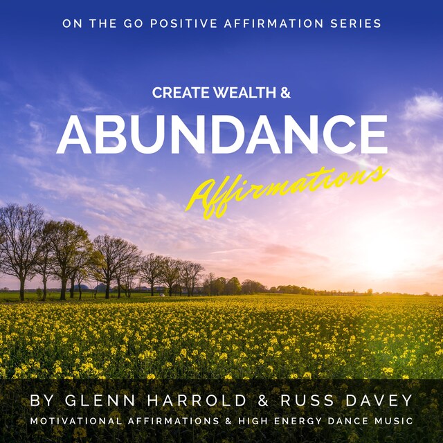 Book cover for Create Wealth & Abundance Affirmations (unabridged)