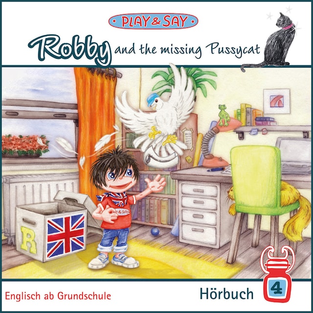 Buchcover für Robby and the missing Pussycat - Play & Say - Englisch ab Grundschule, Band 4 (Ungekürzt)