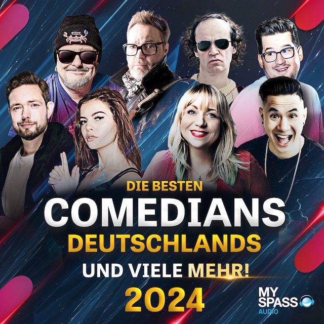 Buchcover für Die besten Comedians Deutschlands 2024 - Highlights
