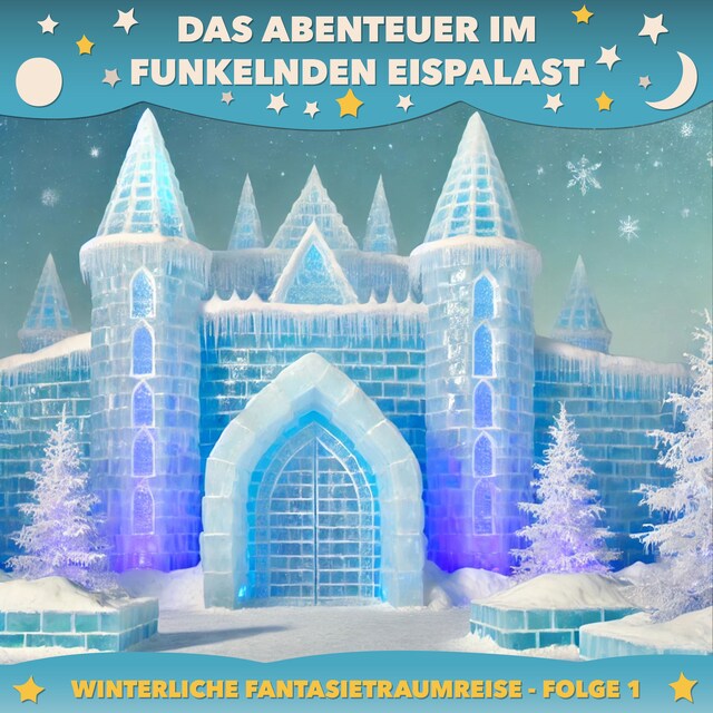 Bogomslag for Winterliche Fantasietraumreisen, Folge 1: Das Abenteuer im funkelnden Eispalast