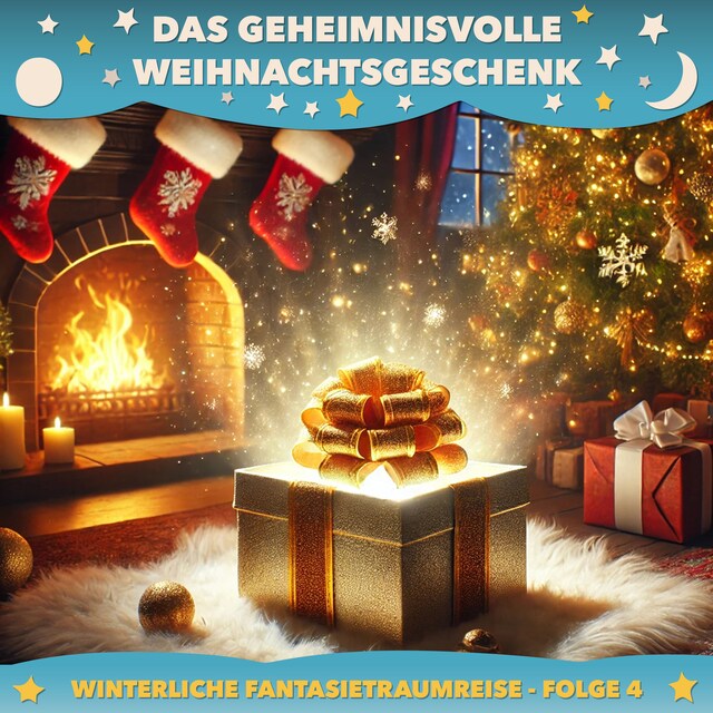 Okładka książki dla Winterliche Fantasietraumreisen, Folge 4: Das geheimnisvolle Weihnachtsgeschenk