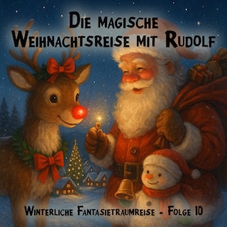 Winterliche Fantasietraumreisen, Folge 10: Die magische Weihnachtsreise mit Rudolf als Hörbuch
