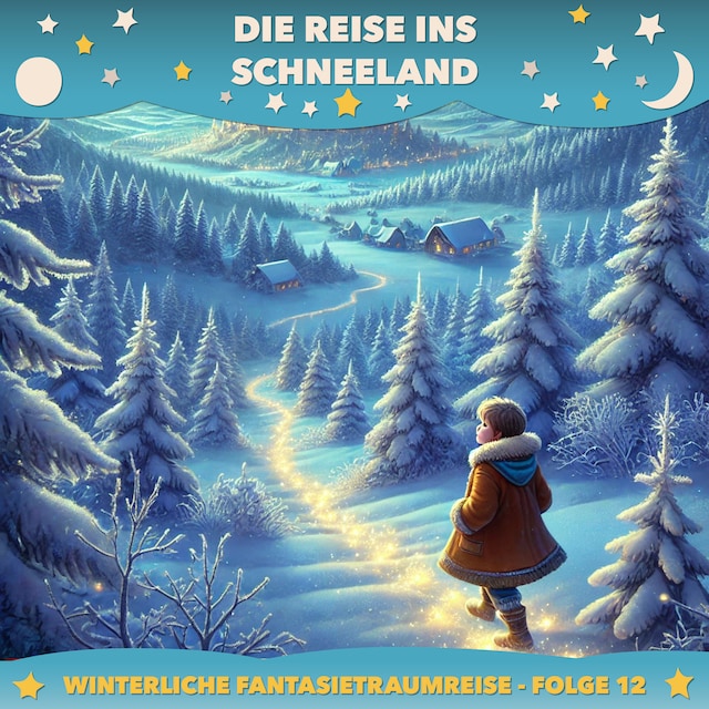 Okładka książki dla Winterliche Fantasietraumreisen, Folge 12: Die Reise ins Schneeland