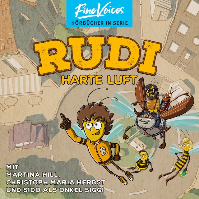 Buchcover für Rudi - Harte Luft