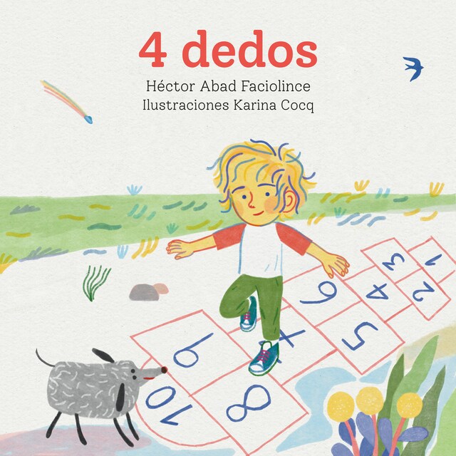 Portada de libro para 4 dedos