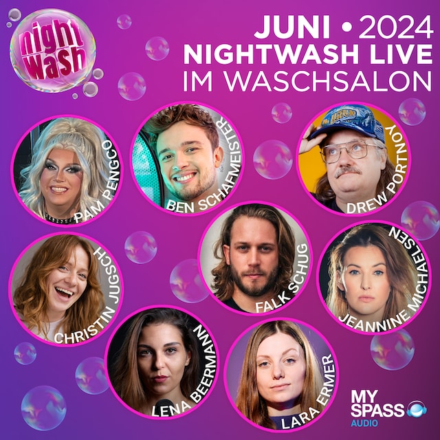 Buchcover für NightWash Live, Juni 2024