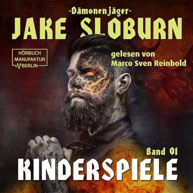 Kirjankansi teokselle Kinderspiele - Dämonenjäger Jake Sloburn, Band 1 (ungekürzt)