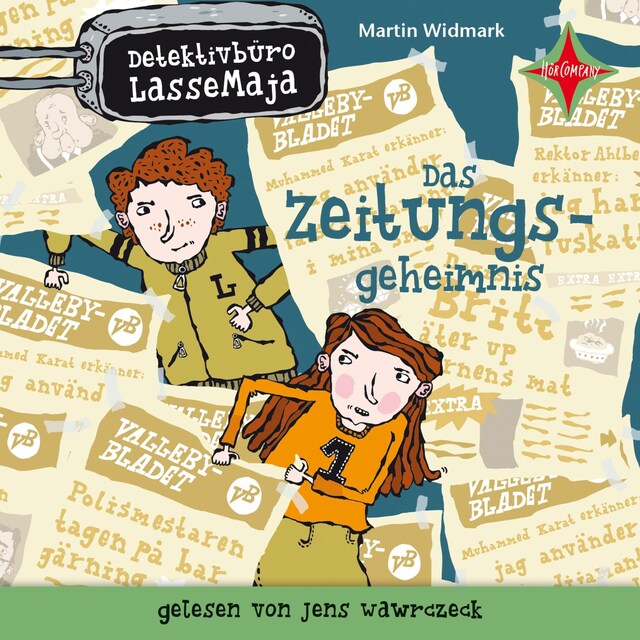 Okładka książki dla Das Zeitungsgeheimnis - Detektivbüro LasseMaja, Teil 7 (ungekürzt)