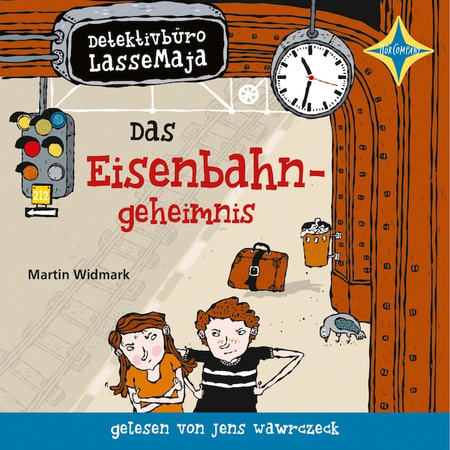 Book cover for Das Eisenbahngeheimnis - Detektivbüro LasseMaja, Teil 14 (ungekürzt)