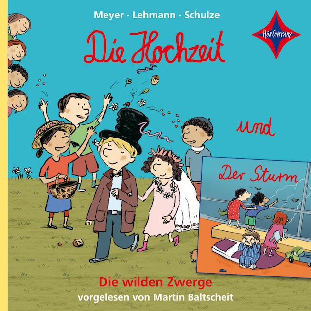 Portada de libro para Die Hochzeit / Der Sturm - Die wilden Zwerge, Teil 5 (ungekürzt)