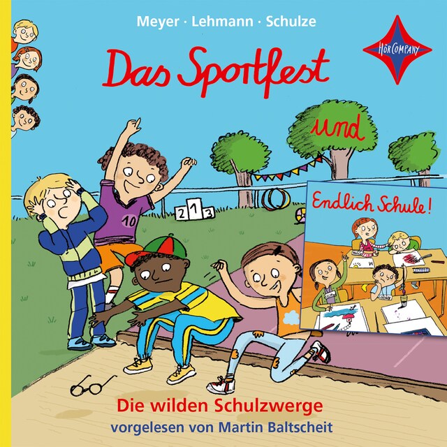 Bokomslag for Endlich Schule! / Das Sportfest - Die wilden Schulzwerge (ungekürzt)