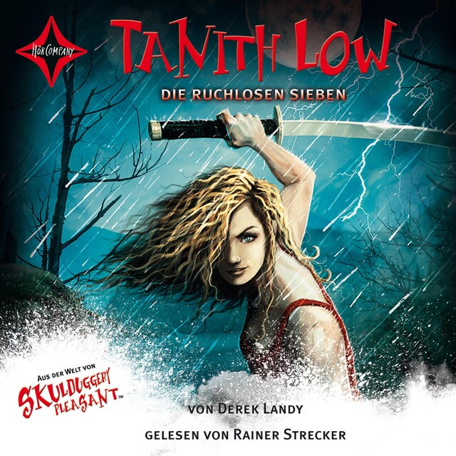 Bokomslag för Tanith Low - Die ruchlosen Sieben - Skulduggery Pleasant, Teil (gekürzt)