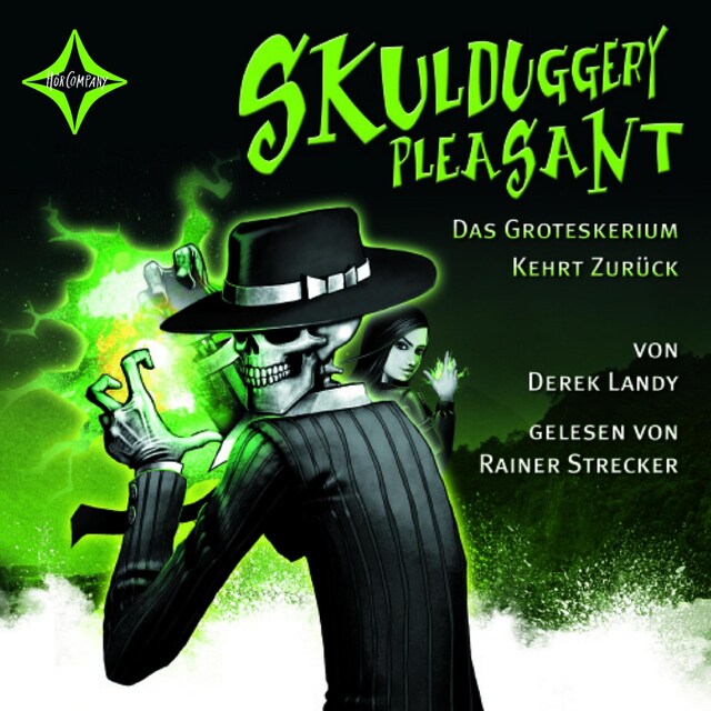 Okładka książki dla Das Groteskerium kehrt zurück - Skulduggery Pleasant, Teil 2 (gekürzt)