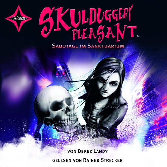 Bogomslag for Sabotage im Sanktuarium - Skulduggery Pleasant, Teil 4 (gekürzt)