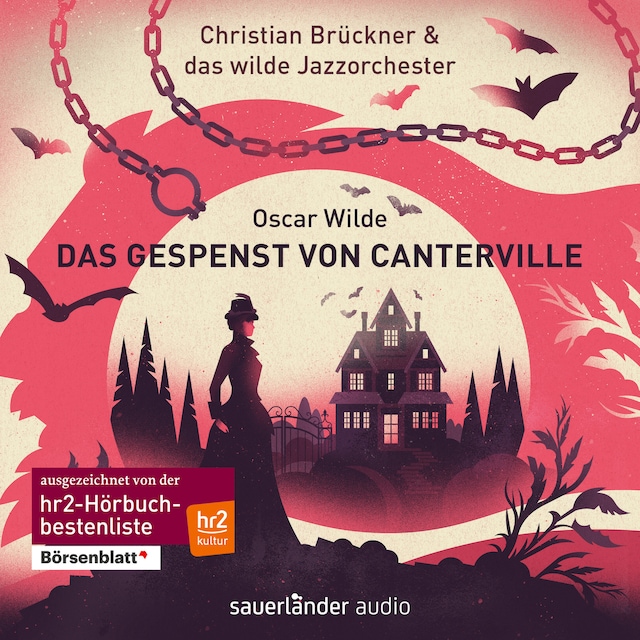 Couverture de livre pour Das Gespenst von Canterville (Ungekürzt)