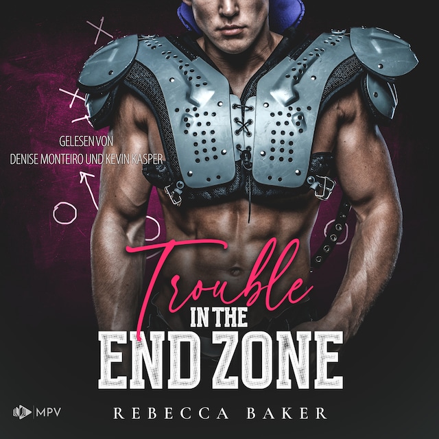 Book cover for Trouble in the Endzone: Ein Tight End für Annie - Brooklyn Dragons, Buch 2 (ungekürzt)