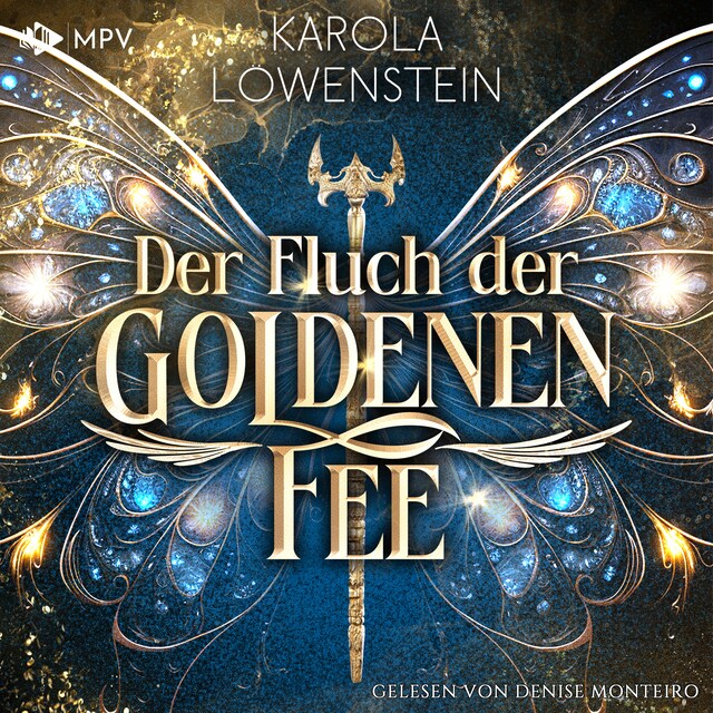 Couverture de livre pour Der Fluch der Goldenen Fee - Der Zauber von Eldasien, Buch 1 (ungekürzt)