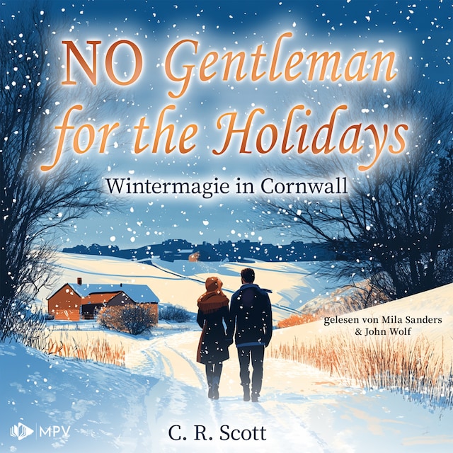 Book cover for No Gentleman for the Holidays - Wintermagie in Cornwall - British Christmas Love, Buch 3 (ungekürzt)