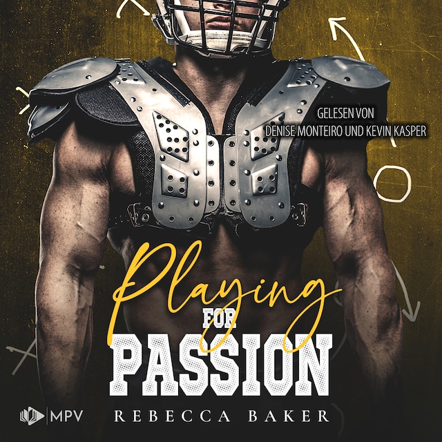 Okładka książki dla Playing for Passion: Ein Quarterback für Dakota - Brooklyn Dragons, Buch 3 (ungekürzt)