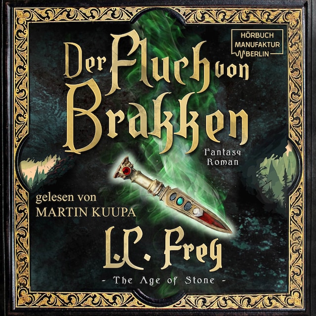 Book cover for Der Fluch von Brakken - The Age of Stone, Band 1 (ungekürzt)